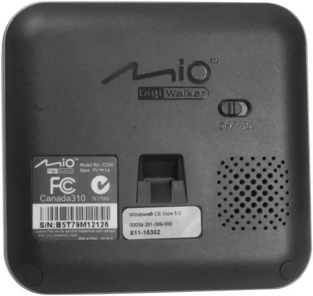 Alt view image 12 of 15 - Mio 3.5" GPS Navigation