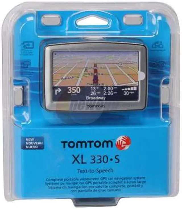 Alt view image 3 of 3 - TomTom XL 330S 4.3" GPS Navigation with Spoken Street Names (Clamshell Version)