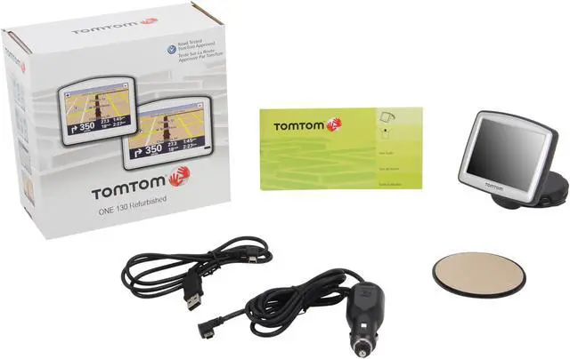 Alt view image 6 of 6 - Tom Tom One 130 3.5"GPS Navigation with Spoken instruction