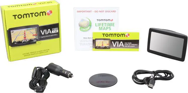 Alt view image 6 of 6 - TomTom 5.0" GPS Navigation with Lifetime Traffic & Map Updates