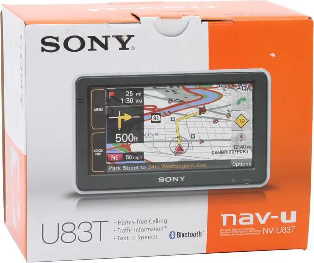 Alt view image 18 of 18 - SONY 4.8" Portable Navigation System