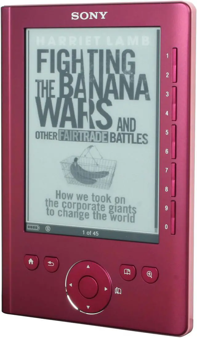 Alt view image 2 of 8 - Sony PRS-300RC Digital Reader Pocket Edition - Rose