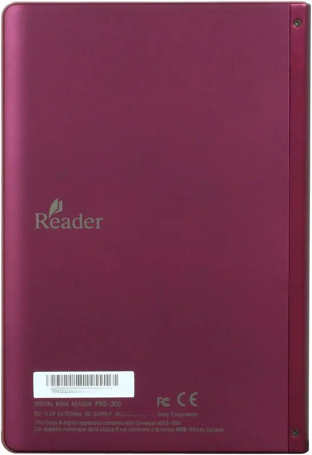 Alt view image 4 of 8 - Sony PRS-300RC Digital Reader Pocket Edition - Rose