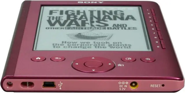Alt view image 7 of 8 - Sony PRS-300RC Digital Reader Pocket Edition - Rose