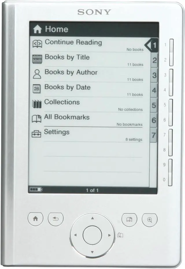 Main image of Sony PRS-300SC Digital Reader Pocket Edition - Silver