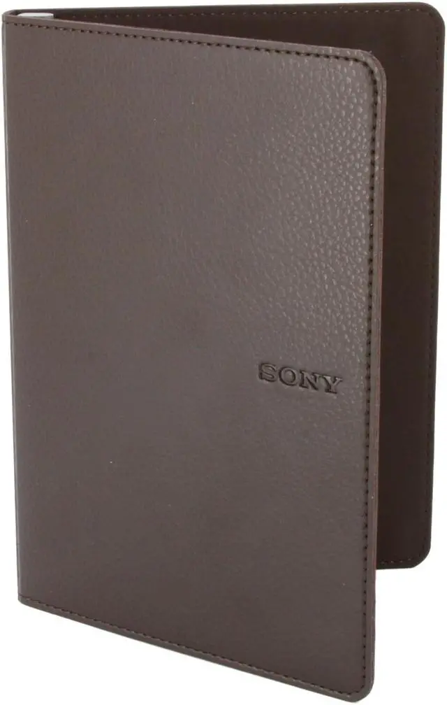 Main image of Sony Touch Edition Digital Reader Premium Book Cover - Brown (PRSA-SC6/TC)