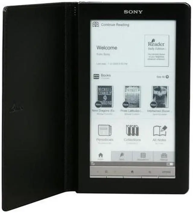 Main image of Sony eBook Reader Daily Edition with 3G, Black (PRS-900BC)