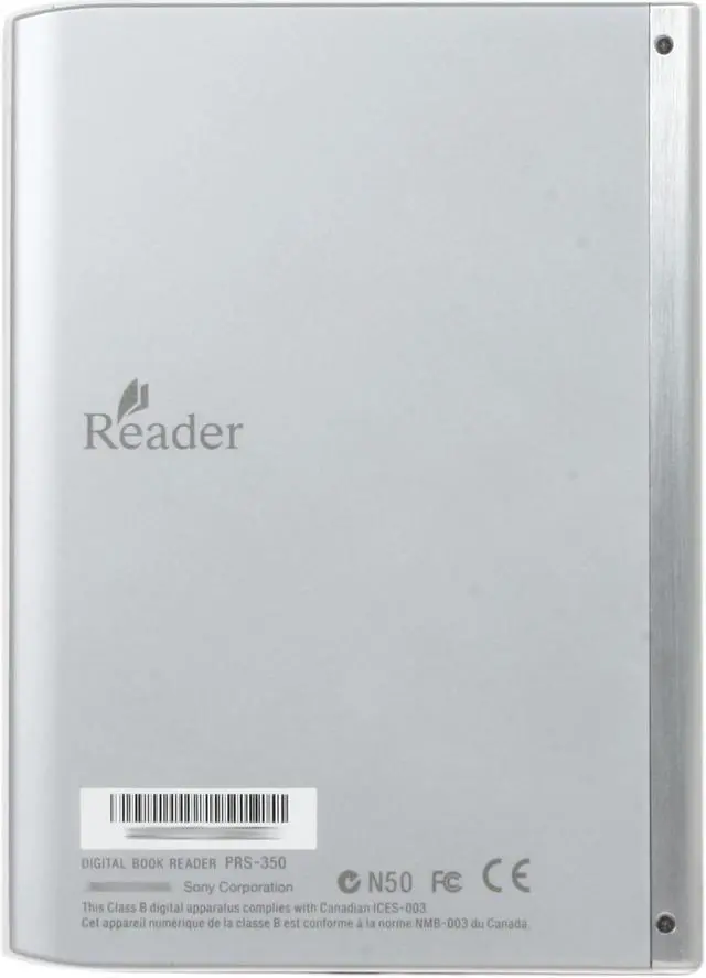 Alt view image 4 of 7 - Sony Reader Pocket Edition - Silver (PRS-350SC)