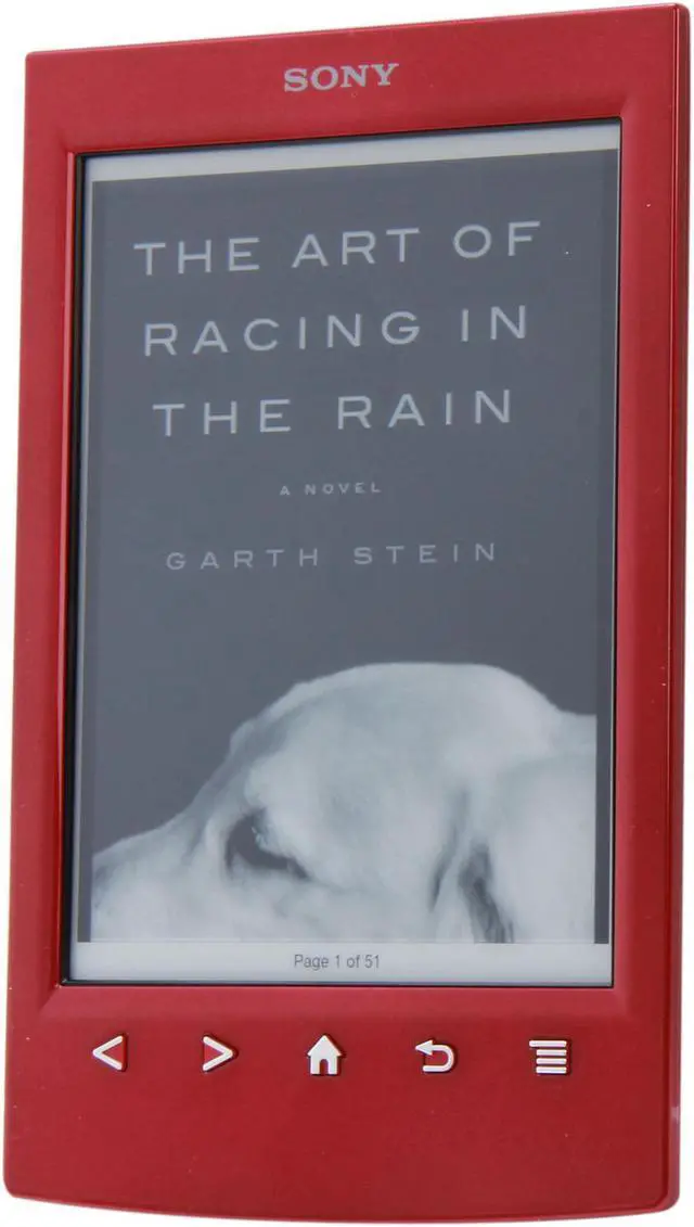 Alt view image 2 of 7 - SONY PRS-T2 6" Reader with Wi-Fi and Public Library Download - Red