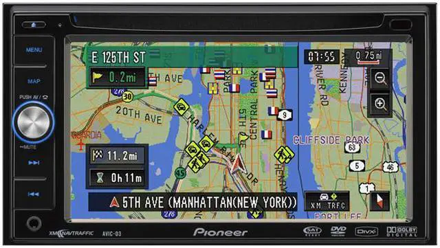 Main image of Pioneer 6.1" GPS Navigation Bundle CD-BTB200 Bluetooth Adapter