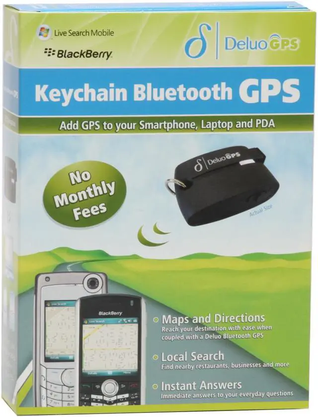 Alt view image 8 of 8 - Deluo Bluetooth Keychain GPS