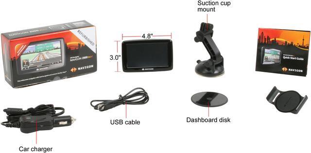 Alt view image 10 of 10 - NAVIGON 4.3" GPS Navigation