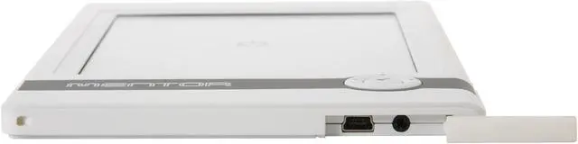Alt view image 2 of 4 - Astak EB600WHT Mentor E-Book Reader with 6" E-Ink Screen and Multi Language Support, White