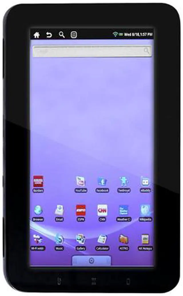Main image of Velocity Micro 7-Inch Android 2.0 Tablet (Black) Cruz T103