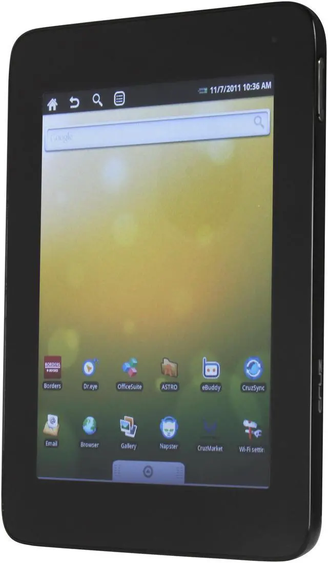 Alt view image 2 of 8 - Velocity Micro Cruz Reader R103 7" Android Tablet with Wi-Fi + 4GB Internal MicroSD Card
