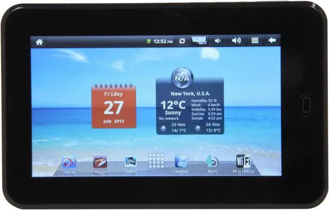 Main image of SYLVANIA SYTAB7MX Tablet PC ARM 11 (1GHz) 7" 512MB RAM, 2GB Flash Memory