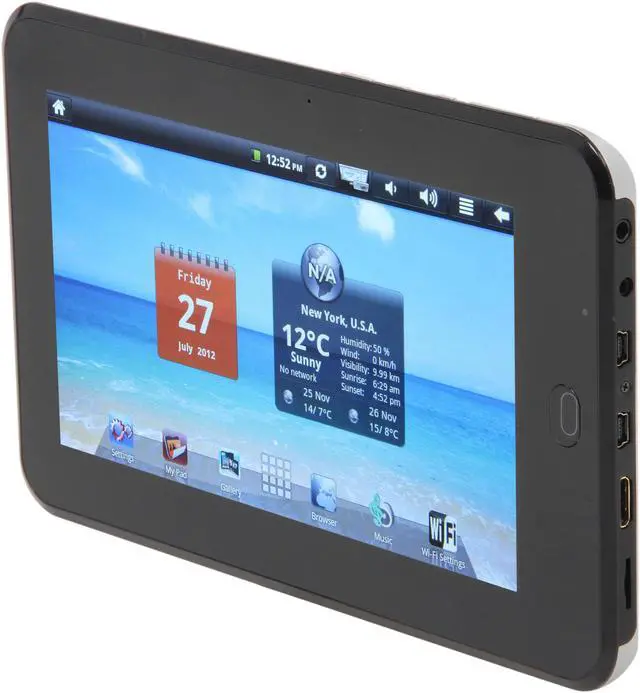 Alt view image 2 of 8 - SYLVANIA SYTAB7MX Tablet PC ARM 11 (1GHz) 7" 512MB RAM, 2GB Flash Memory