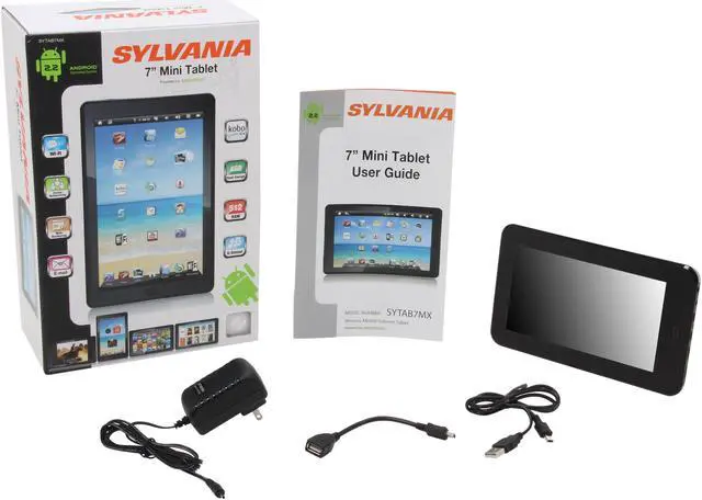 Alt view image 8 of 8 - SYLVANIA SYTAB7MX Tablet PC ARM 11 (1GHz) 7" 512MB RAM, 2GB Flash Memory
