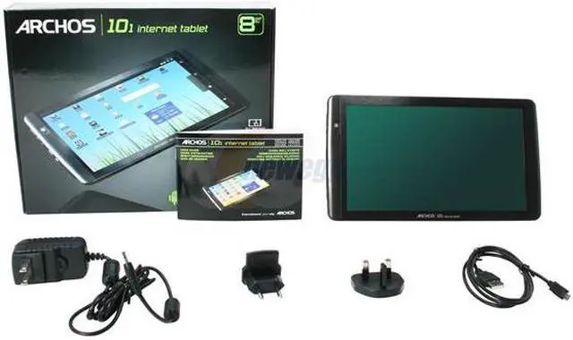 Alt view image 6 of 6 - Archos - 101 Internet Tablet - 8GB Running Google ANDROID + Wi-Fi (501590)