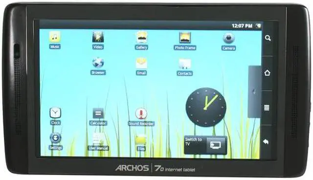 Main image of Archos 70 Internet Tablet - 250GB Running Google ANDROID + Wi-Fi (501586)