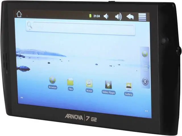 Alt view image 2 of 8 - Archos Arnova 7 G2 501778 4GB Flash Memory 7.0" 800 x 480 Tablet Android 2.3 (Gingerbread)