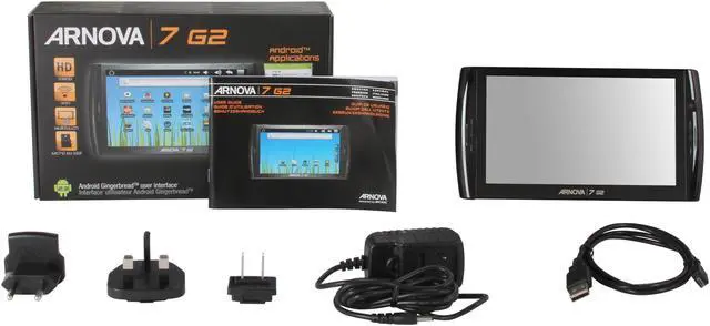 Alt view image 8 of 8 - Archos Arnova 7 G2 501778 4GB Flash Memory 7.0" 800 x 480 Tablet Android 2.3 (Gingerbread)