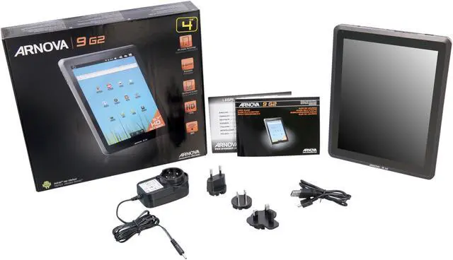 Alt view image 8 of 8 - Archos Arnova 9 G2 501915 512MB RAM Memory 9.7" 1024 x 768 Internet Tablet Android 2.3 (Gingerbread)