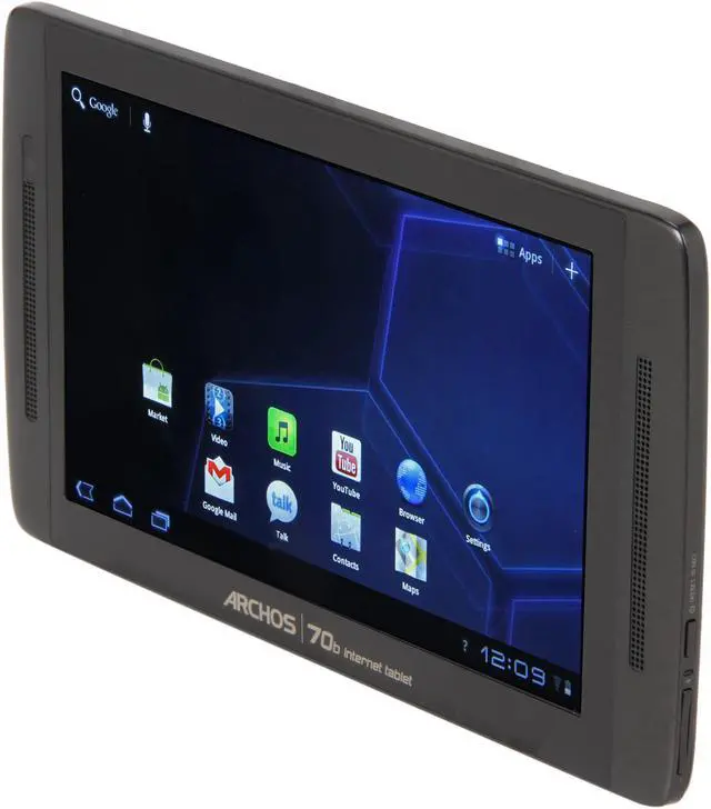 Alt view image 2 of 8 - Archos 501978 512MB RAM Memory 7.0" 1024 x 600 70b Internet Tablet Android 3.2 (Honeycomb)
