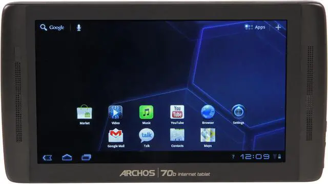 Alt view image 3 of 8 - Archos 501978 512MB RAM Memory 7.0" 1024 x 600 70b Internet Tablet Android 3.2 (Honeycomb)