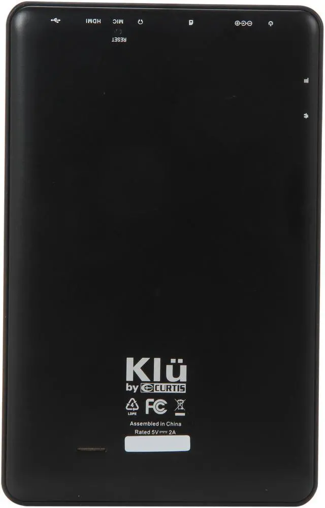 Alt view image 4 of 8 - Curtis Klu LT7052 512MB RAM Memory Memory 7.0" 800 x 480 Tablet Android 4.0 (Ice Cream Sandwich) Black