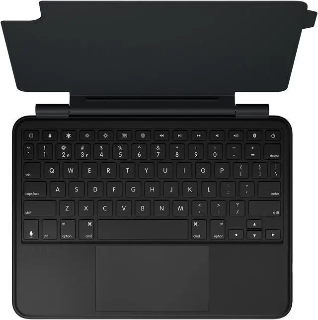 Alt view image 4 of 9 - Brydge Air MAX+ Bluetooth Keyboard and Case for 11" iPad Pro and 10.9" iPad Air 4th Gen (Black)