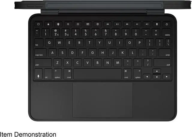 Alt view image 5 of 9 - Brydge Air MAX+ Bluetooth Keyboard and Case for 11" iPad Pro and 10.9" iPad Air 4th Gen (Black)