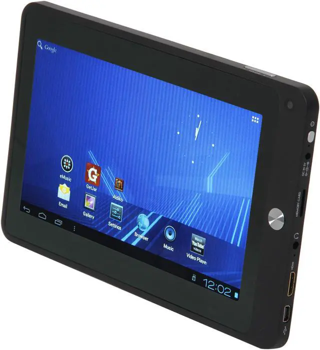 Alt view image 2 of 8 - COBY MID7042-4 1GB RAM Memory 7.0" 800 x 480 Android Tablet Android 4.0 (Ice Cream Sandwich)