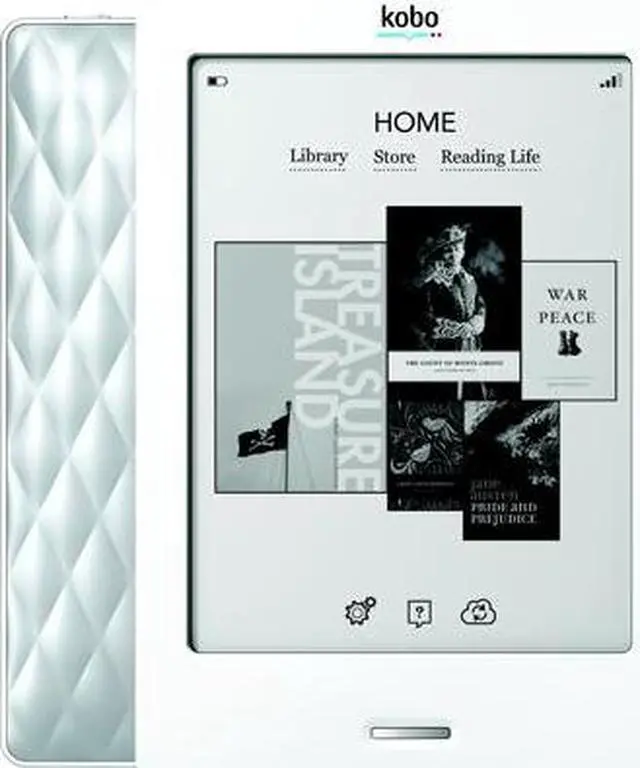Alt view image 4 of 4 - Kobo Touch Silver eReader N905-KBO-S