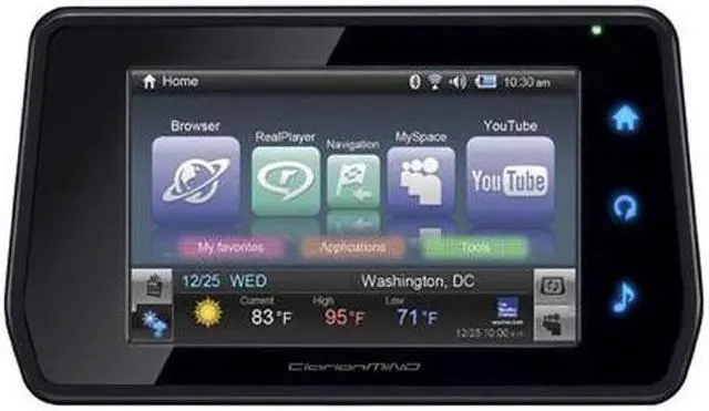 Main image of ClarionMind 4.8" Mobile Internet GPS Navigation Blk
