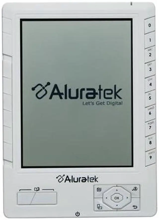 Main image of Aluratek "Libre" E-Book Reader Pro with 5" Display, White