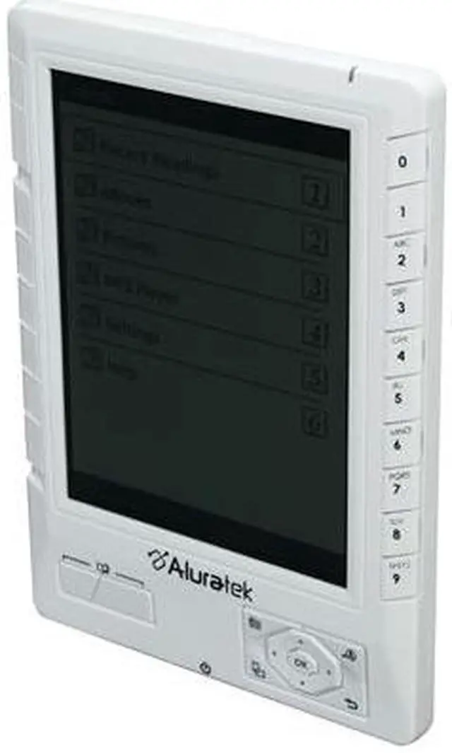 Alt view image 2 of 6 - Aluratek "Libre" E-Book Reader Pro with 5" Display, White