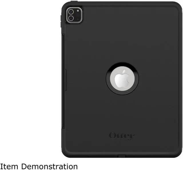 Alt view image 3 of 4 - OtterBox Defender Series Pro Black Case for Apple iPad Pro 12.9" (5th Generation, 4th Generation, and 3rd Generation) 77-82269