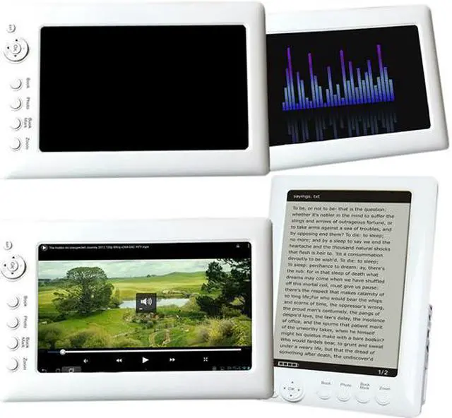 Main image of Sungale CD706A Multimedia Player, MP3 Player, MP4 Player, Full Color 7" High Resolution Screen, Display Video, Photo, Audio, E-book, Suitable for Car Headrest, Compatible with SD/SDHC Cards