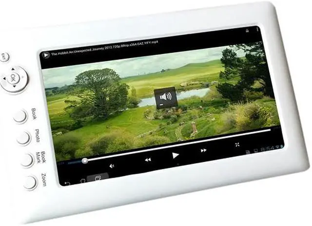 Alt view image 3 of 6 - Sungale CD706A Multimedia Player, MP3 Player, MP4 Player, Full Color 7" High Resolution Screen, Display Video, Photo, Audio, E-book, Suitable for Car Headrest, Compatible with SD/SDHC Cards