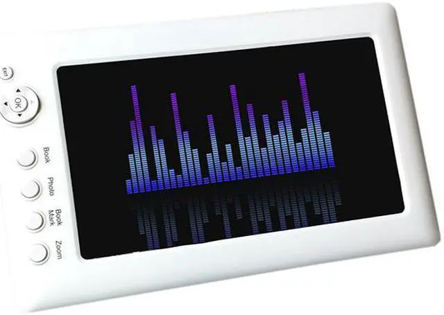 Alt view image 4 of 6 - Sungale CD706A Multimedia Player, MP3 Player, MP4 Player, Full Color 7" High Resolution Screen, Display Video, Photo, Audio, E-book, Suitable for Car Headrest, Compatible with SD/SDHC Cards