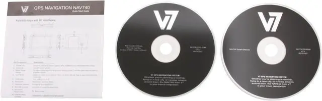 Alt view image 16 of 17 - V7 NAV740 4.3" GPS Portable Navigation Receiver and Multimedia Player