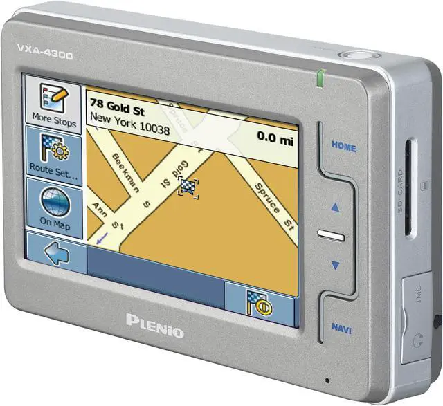 Main image of Plenio 4.3" Wide Touch Screen GPS Navigations