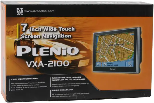 Alt view image 12 of 12 - Plenio 7.0" Touch Screen GPS Navigation