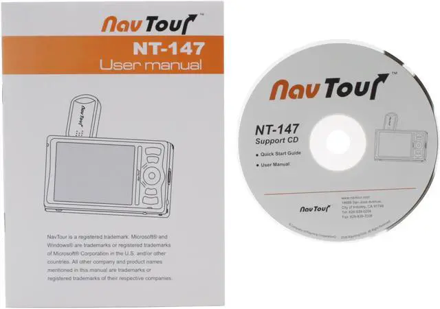 Alt view image 12 of 13 - NavTour 3.5" Touchscreen Portable GPS Navigation.