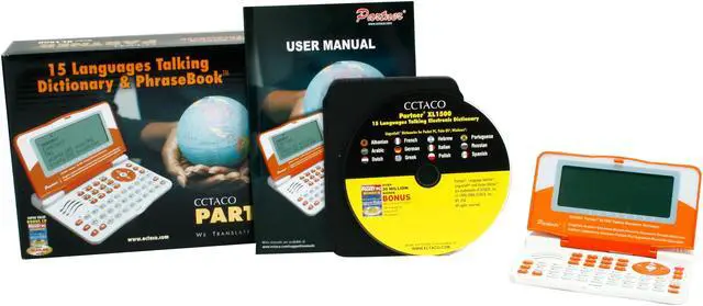 Alt view image 6 of 6 - ECTACO - Multilingual Talking Dictionary (Partner XL-1500)