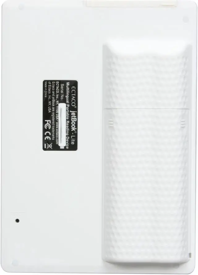 Alt view image 4 of 8 - ECTACO E-Book Reader White jetBook-Lite