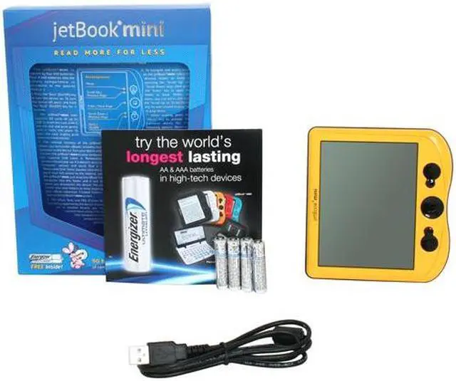 Alt view image 7 of 7 - ECTACO jetBook mini California Yellow