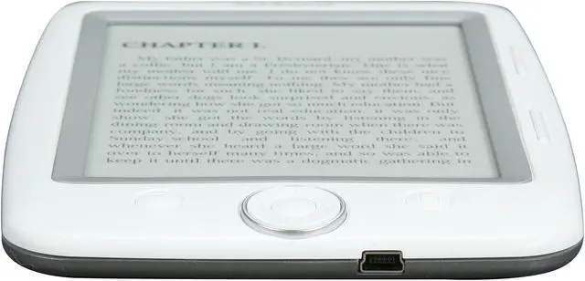 Alt view image 6 of 7 - Bookeen Cybook Opus E-Book Reader, White