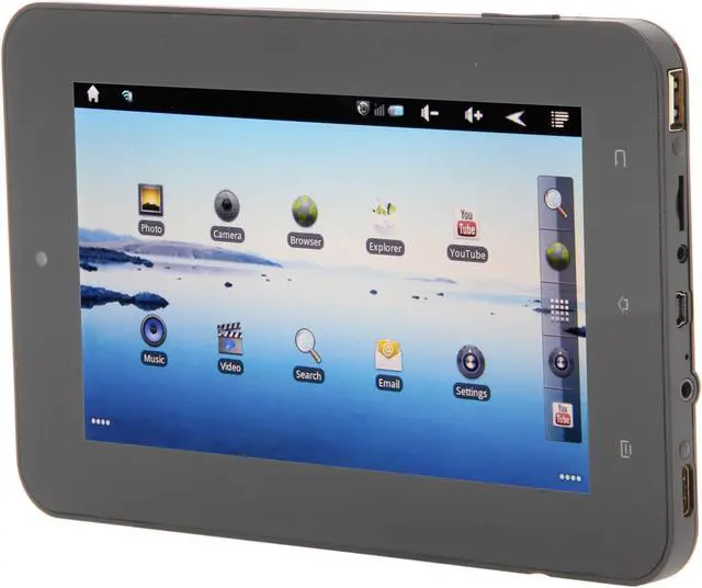 Alt view image 2 of 10 - Maylong M-290 512MB RAM Memory 7.0" 800 x 480 Mobility Tablet Android 2.3 (Gingerbread)